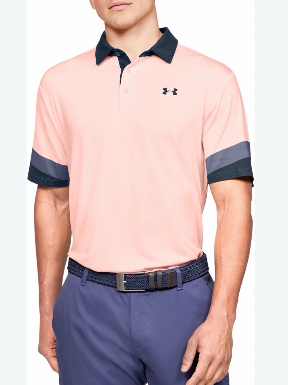 Under Armour UA Playoff Golf Light Pink Polo
2.0
